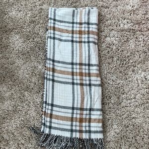 Pottery Barn Fall Plaid Throw Blanket